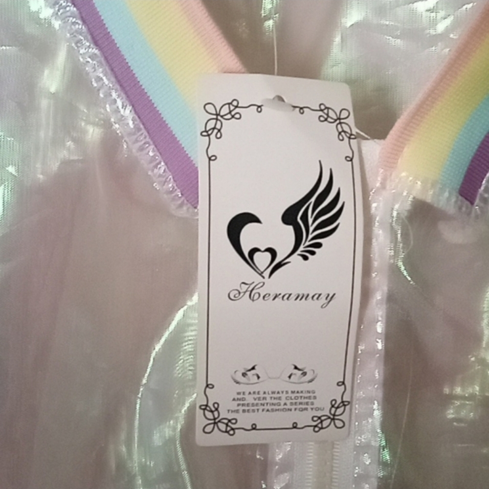 Iridescent Spring jacket (translucent)